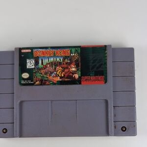 Nintendo Donkey Kong Country Game Cartridge - Gray